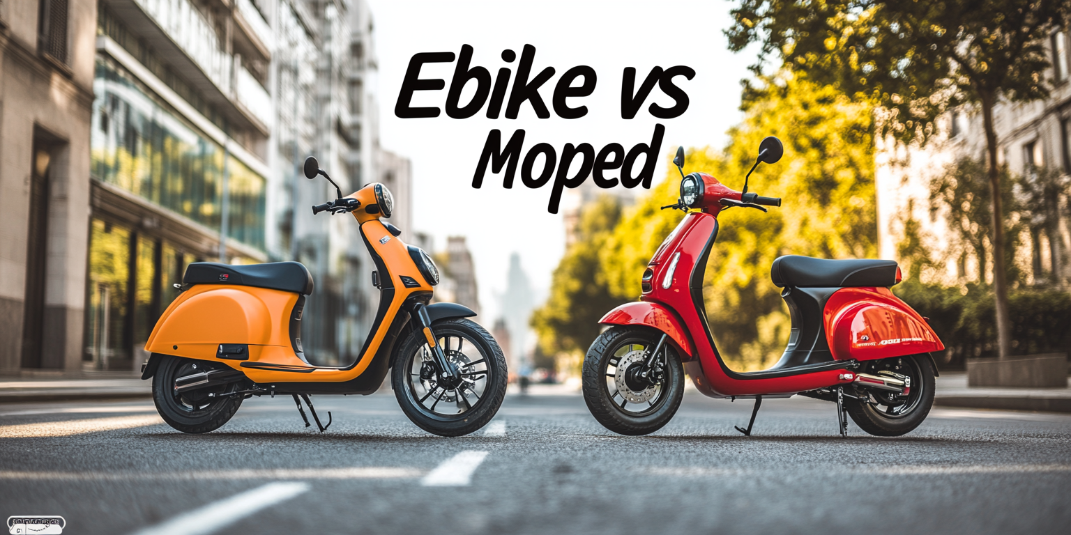 ebike vs moped