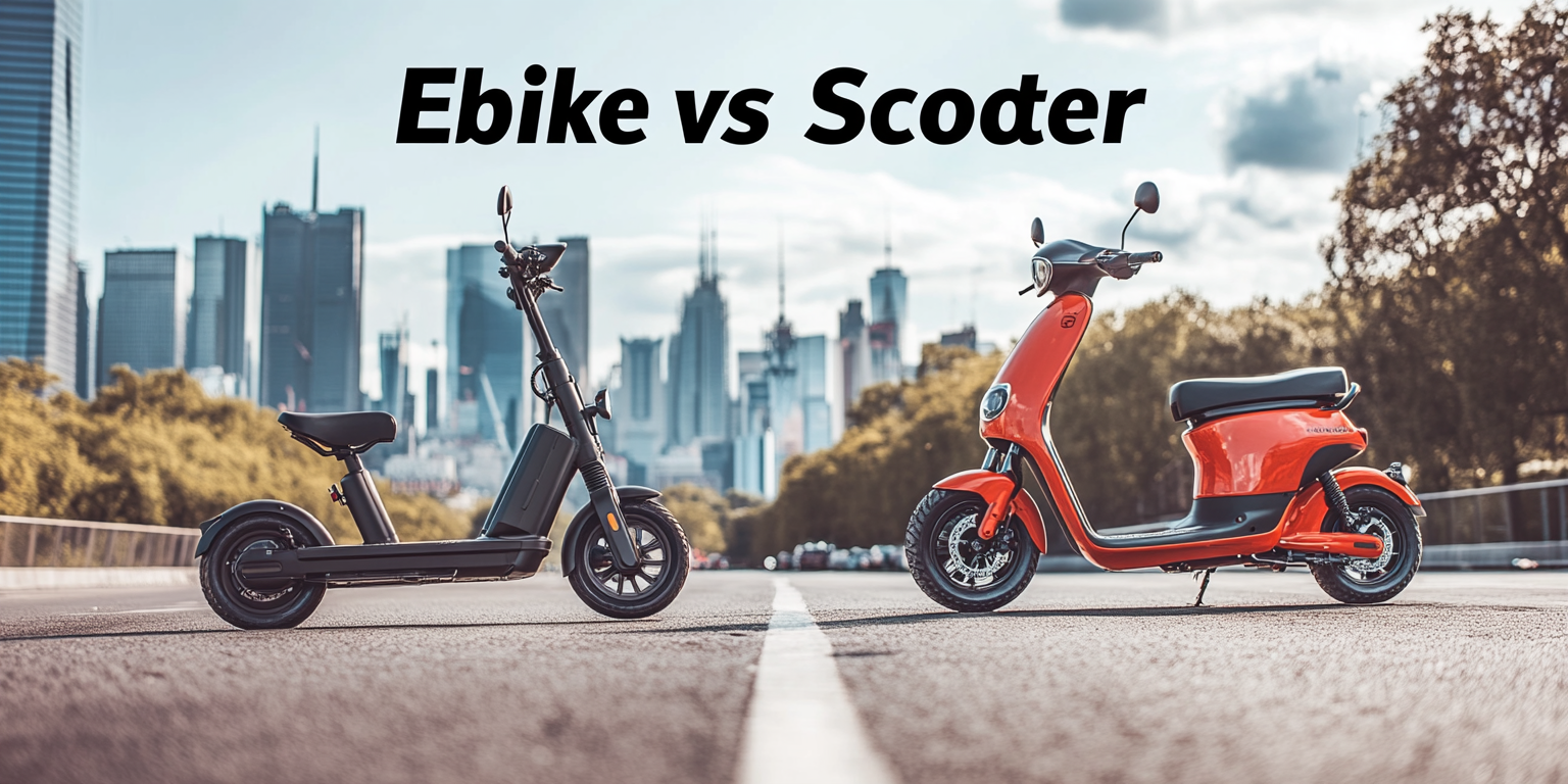Ebike vs Scooter