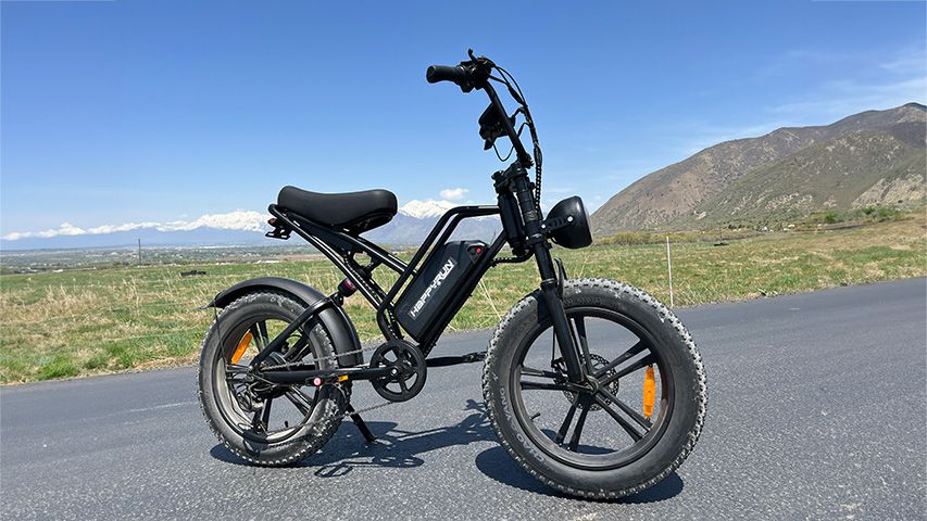 HappyRun Ebike on the street