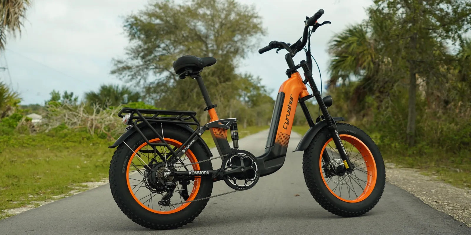 Cyrusher Ebike on the street