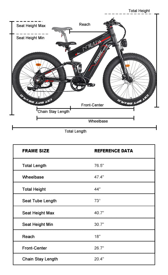 Freesky Alaska Pro M-520 Ebike