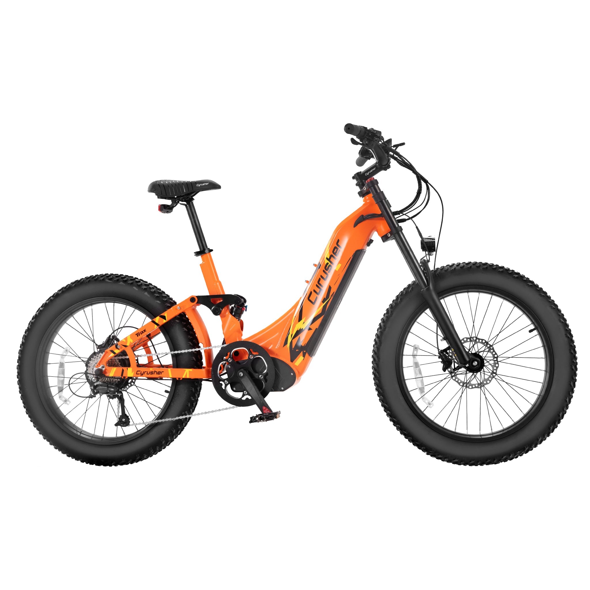 Cyrusher Trax 24‘’ Step-through All Terrain Air Shock Ebike