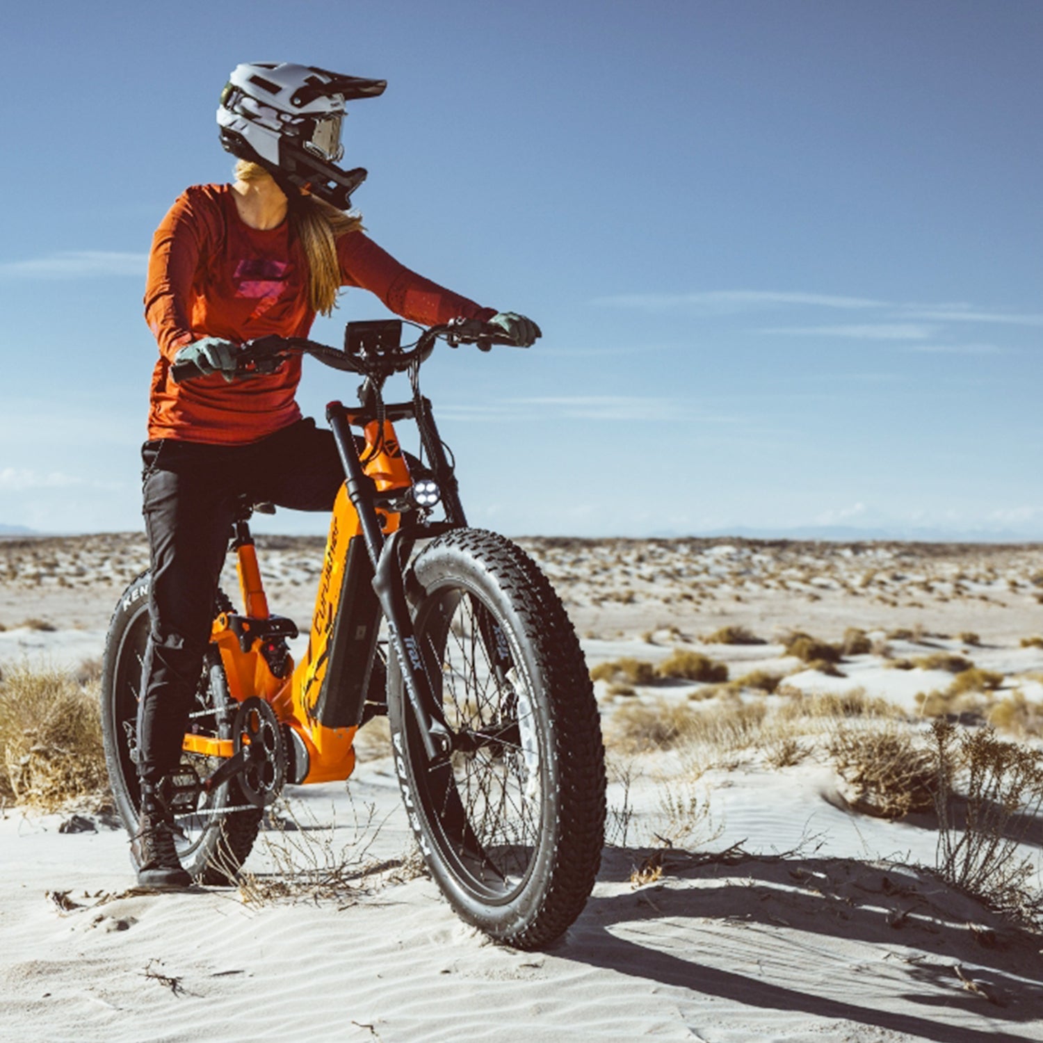 Cyrusher Trax 24‘’ Step-through All Terrain Air Shock Ebike
