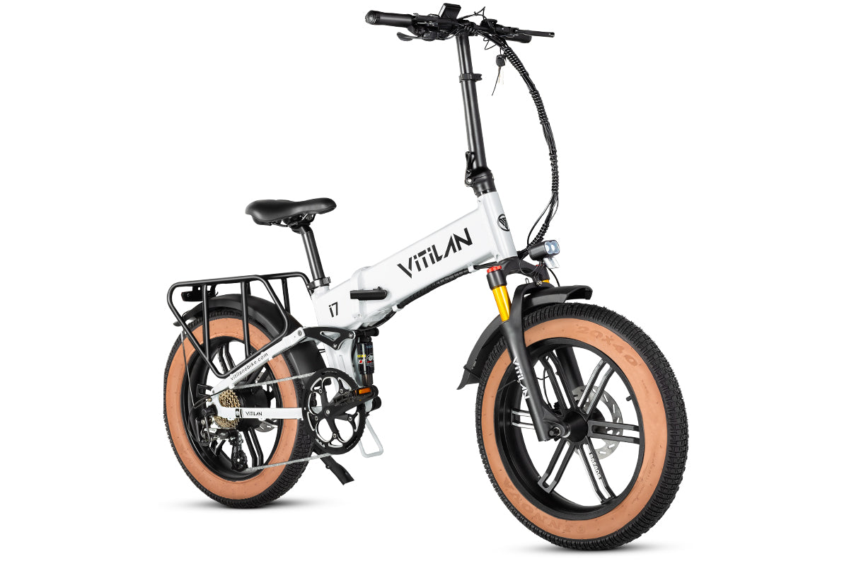 Vitilan I7 white with different tires