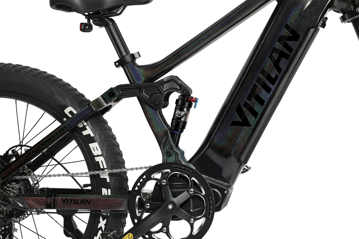 Vitilan T7 Pro Full Suspension Mountain E-bike