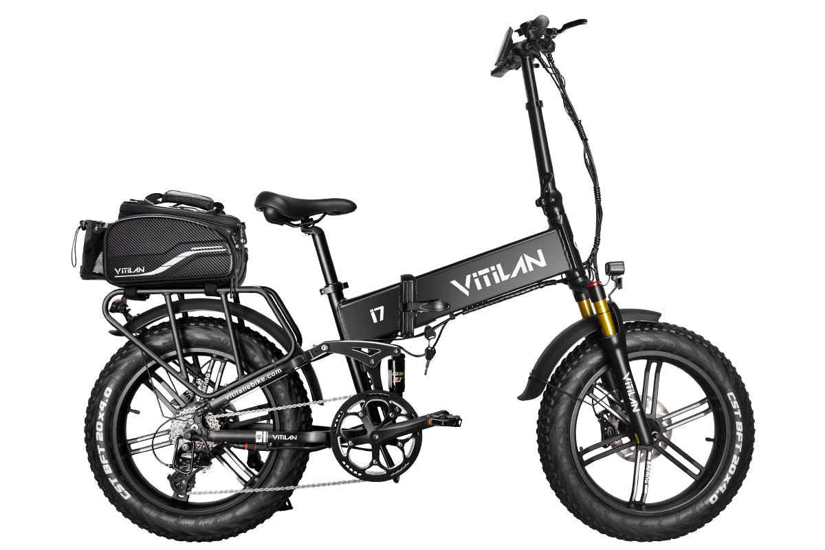 Vitilan I7 with a bag on the back