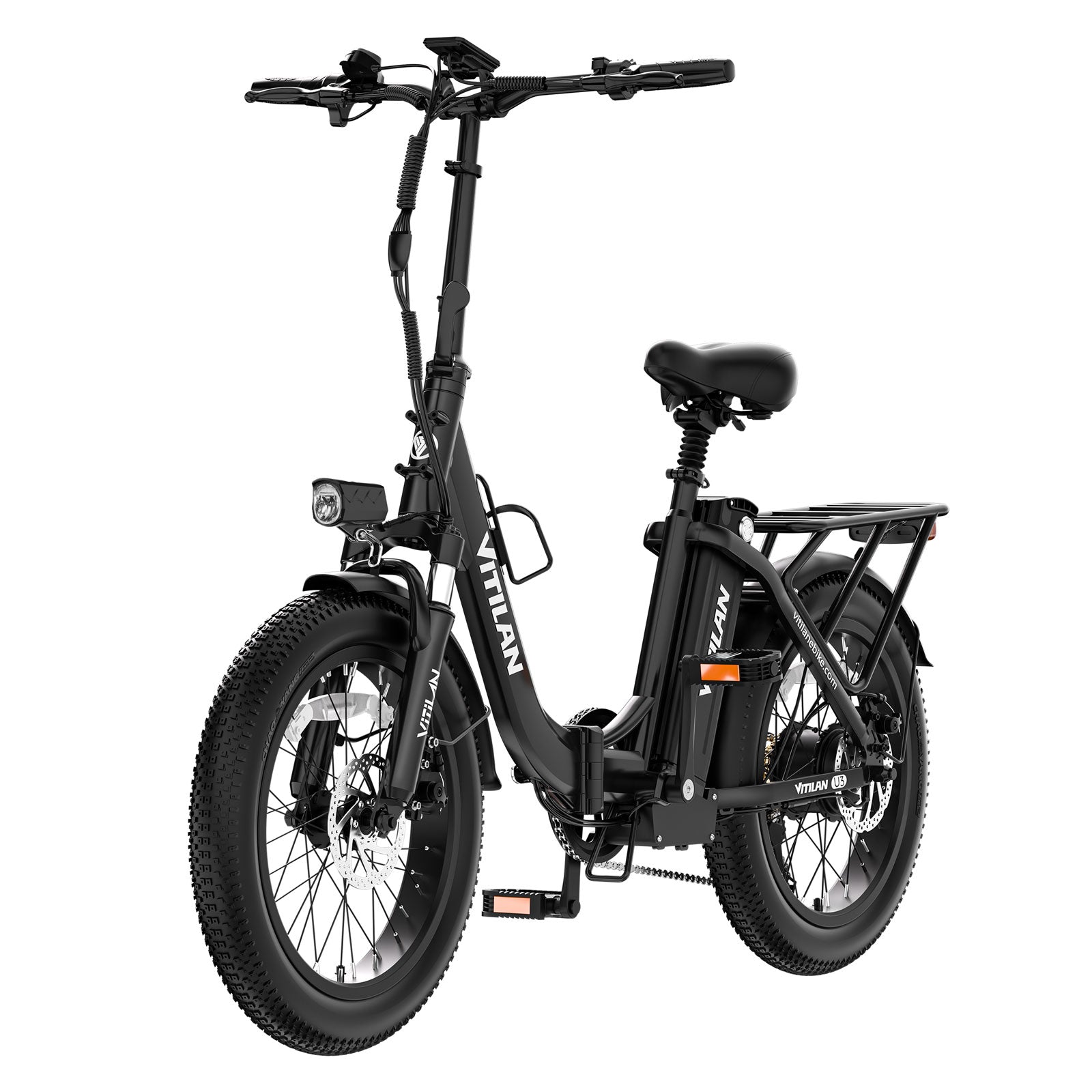 Vitilan U3 black front view