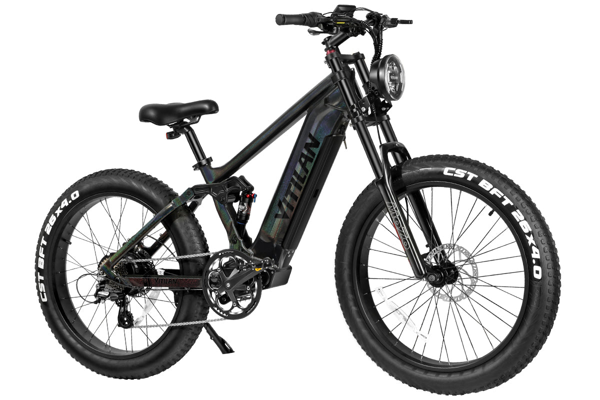 Vitilan T7 Pro Full Suspension Mountain E-bike