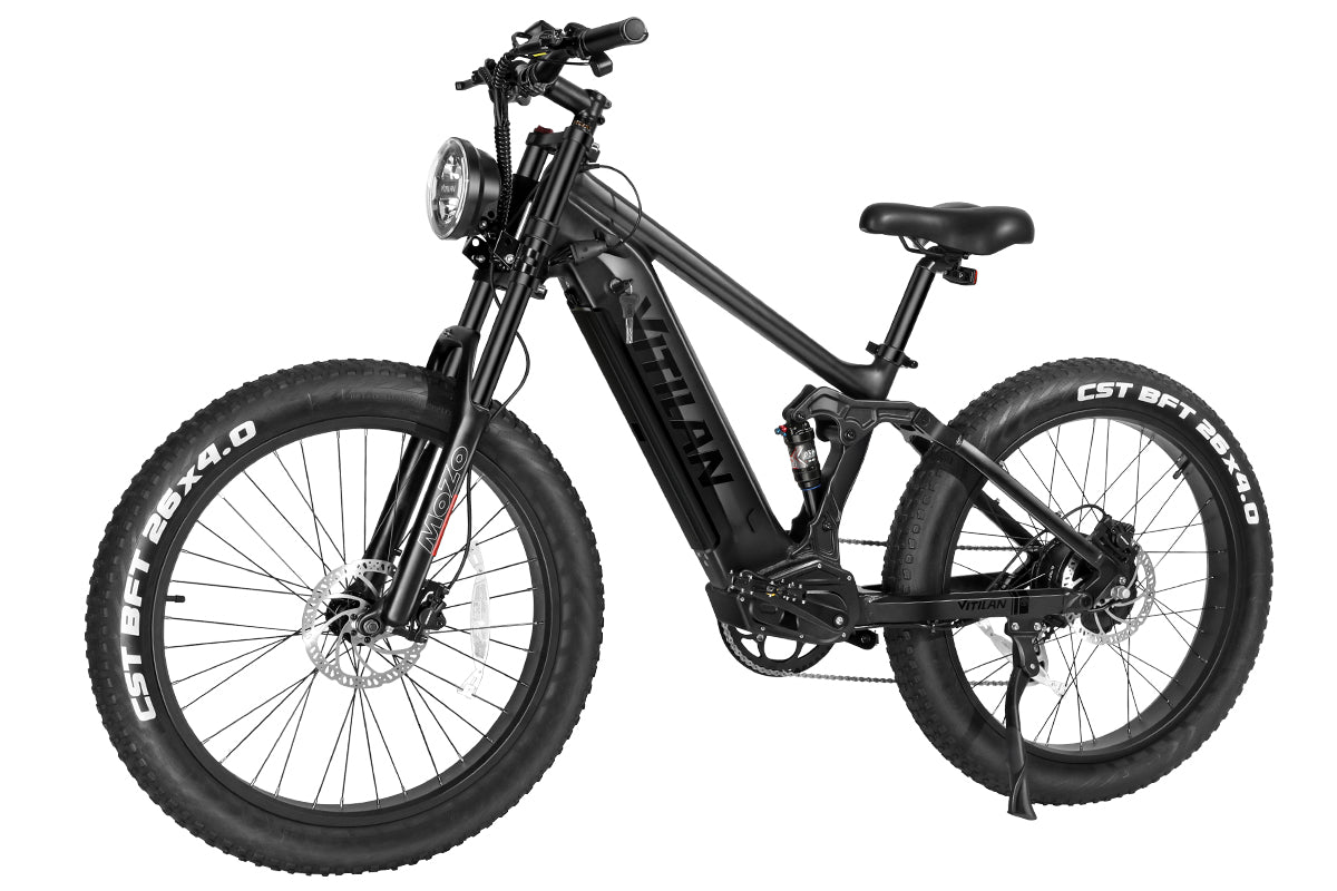 Vitilan T7 Pro Full Suspension Mountain E-bike