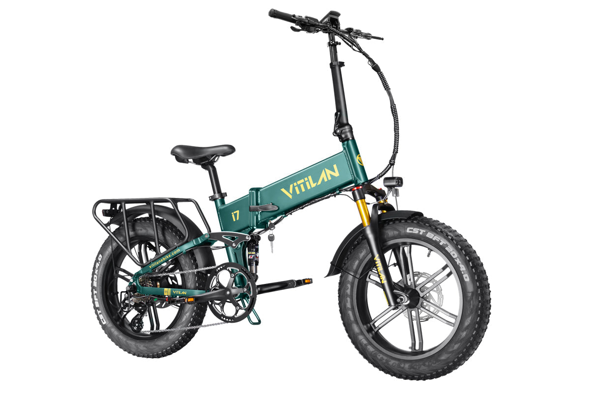 Vitilan I7 army green side view