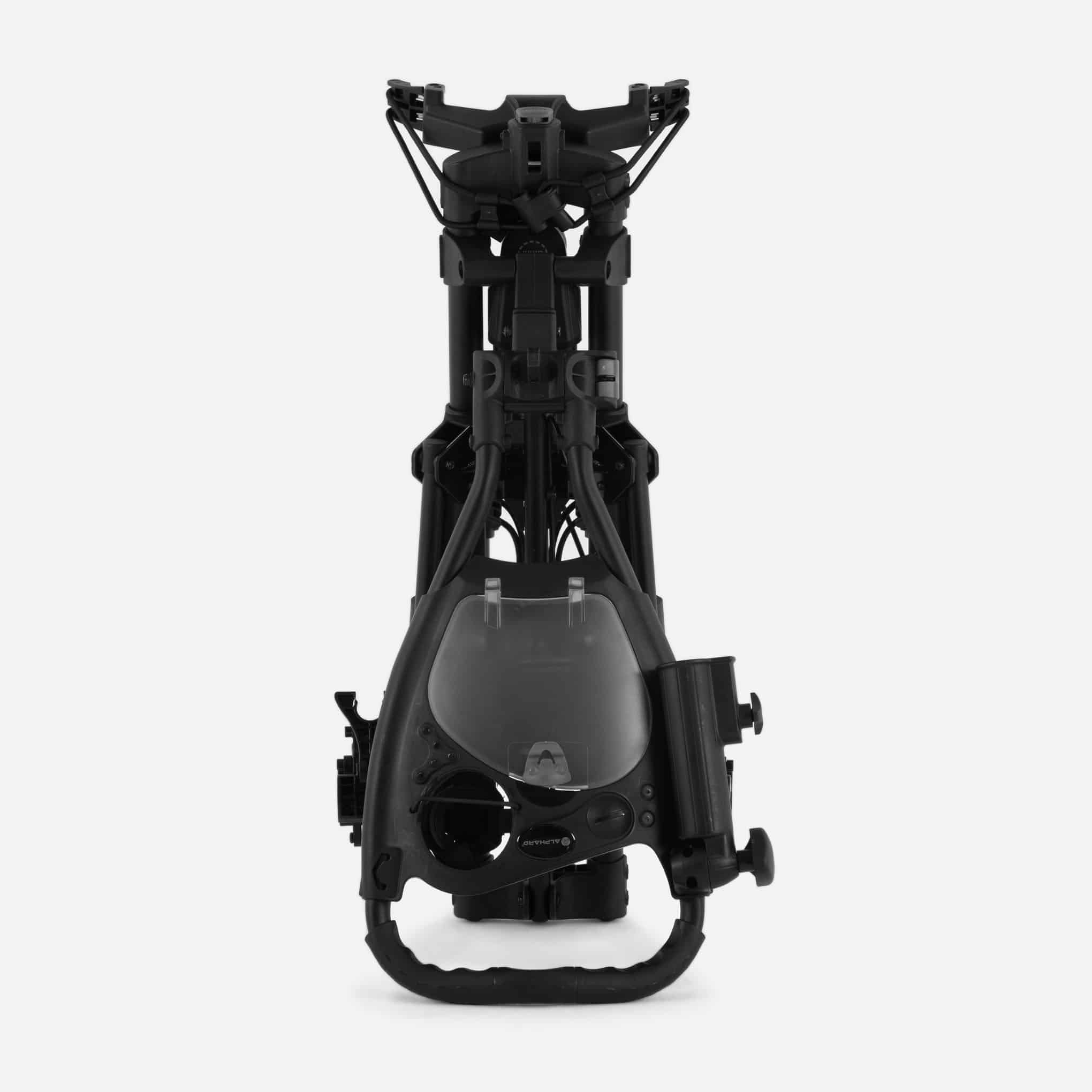 Alphard Golf Club Booster V2 + Omni Cart + Sidekick Fold up back view