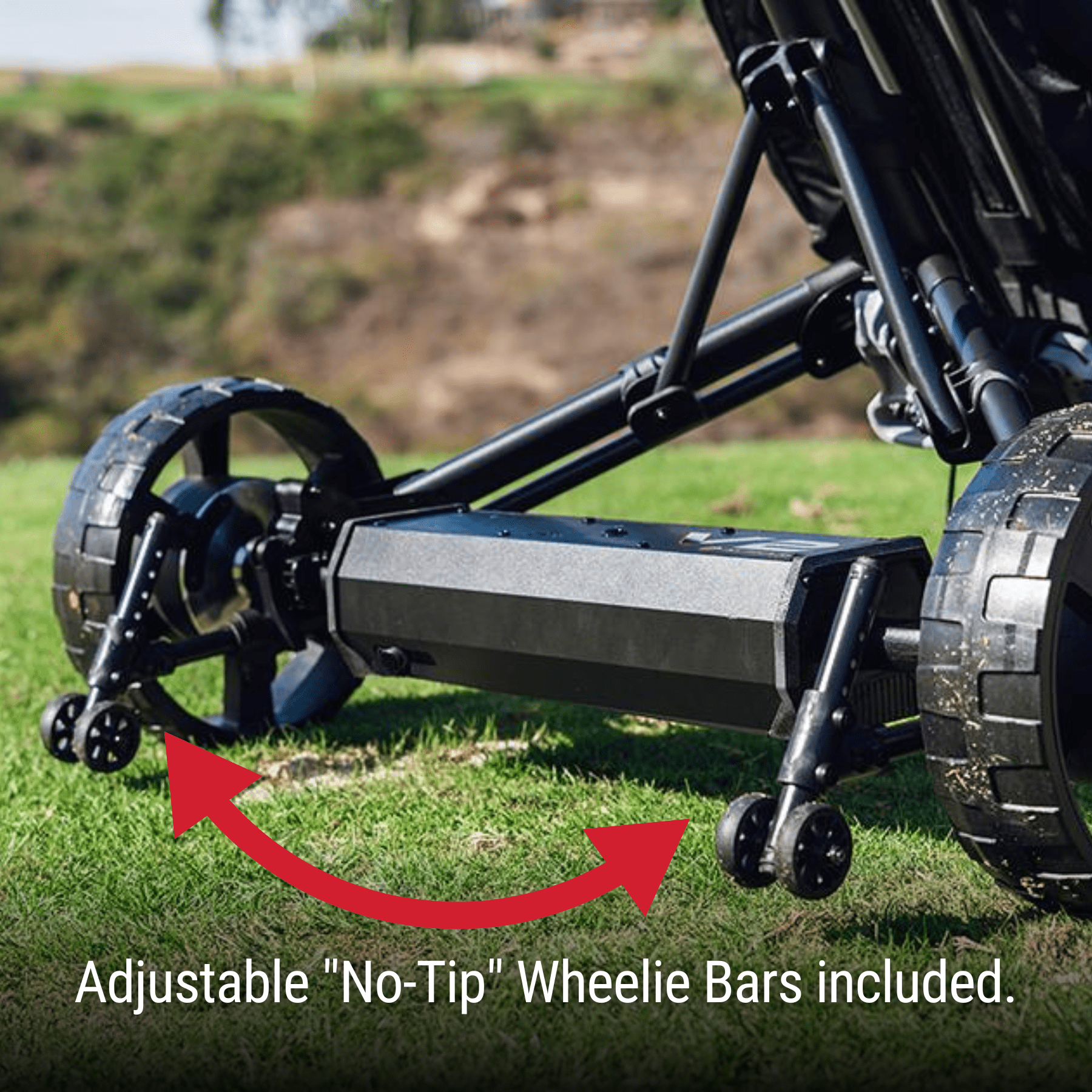 Alphard Golf Club Booster V2 double wheels