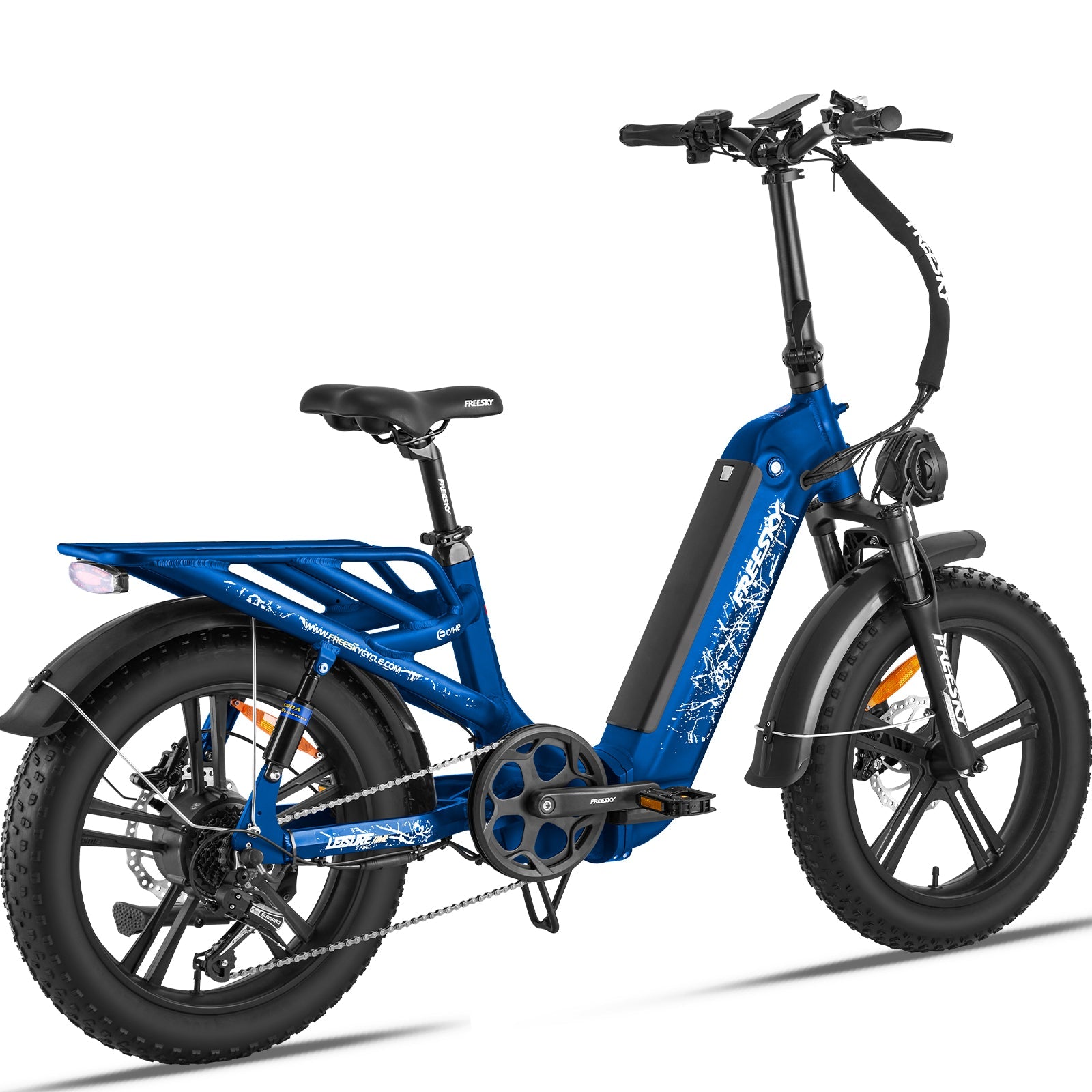 Freesky Boulevard F-2880 Blue Back View
