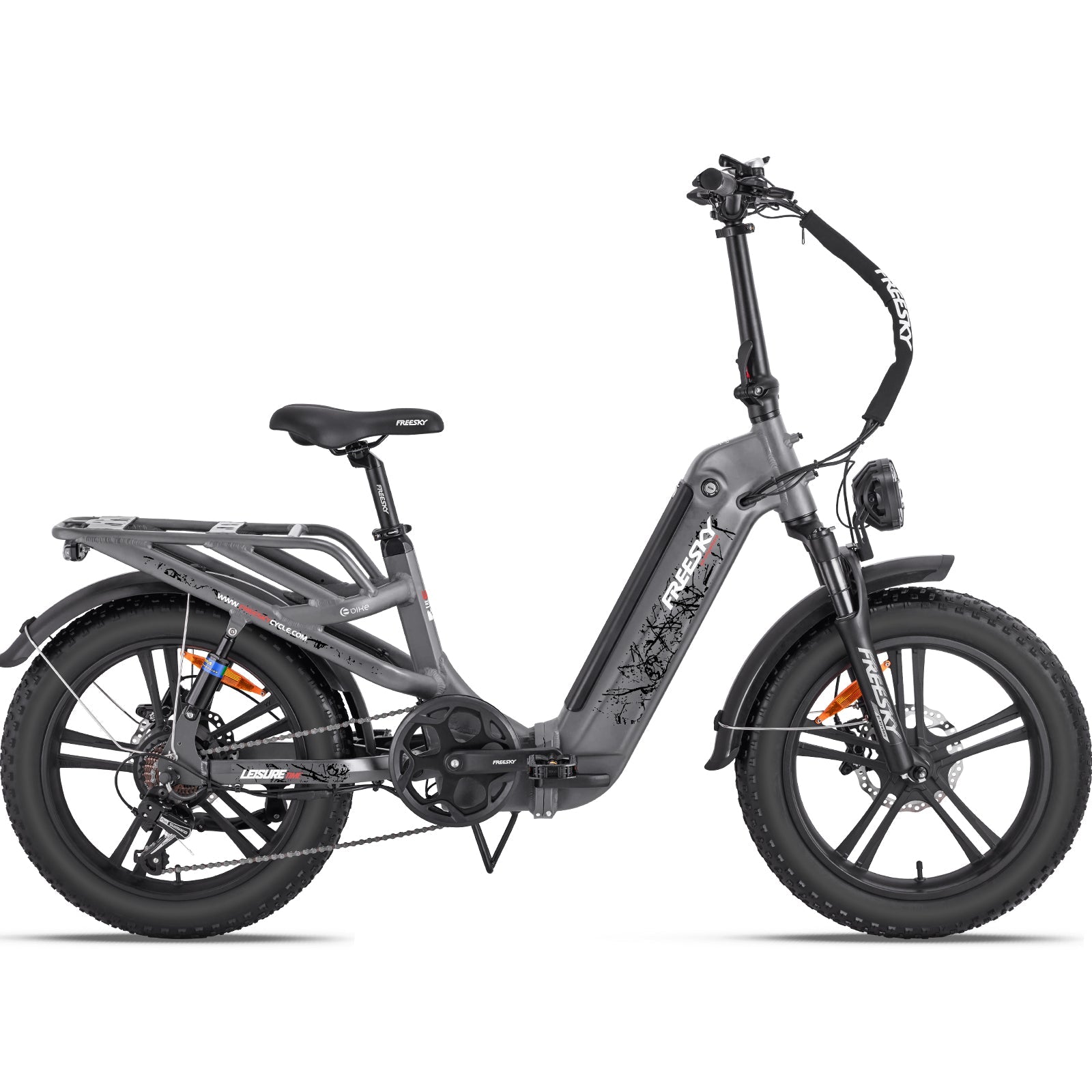 Freesky Boulevard F-2880 Grey Side View