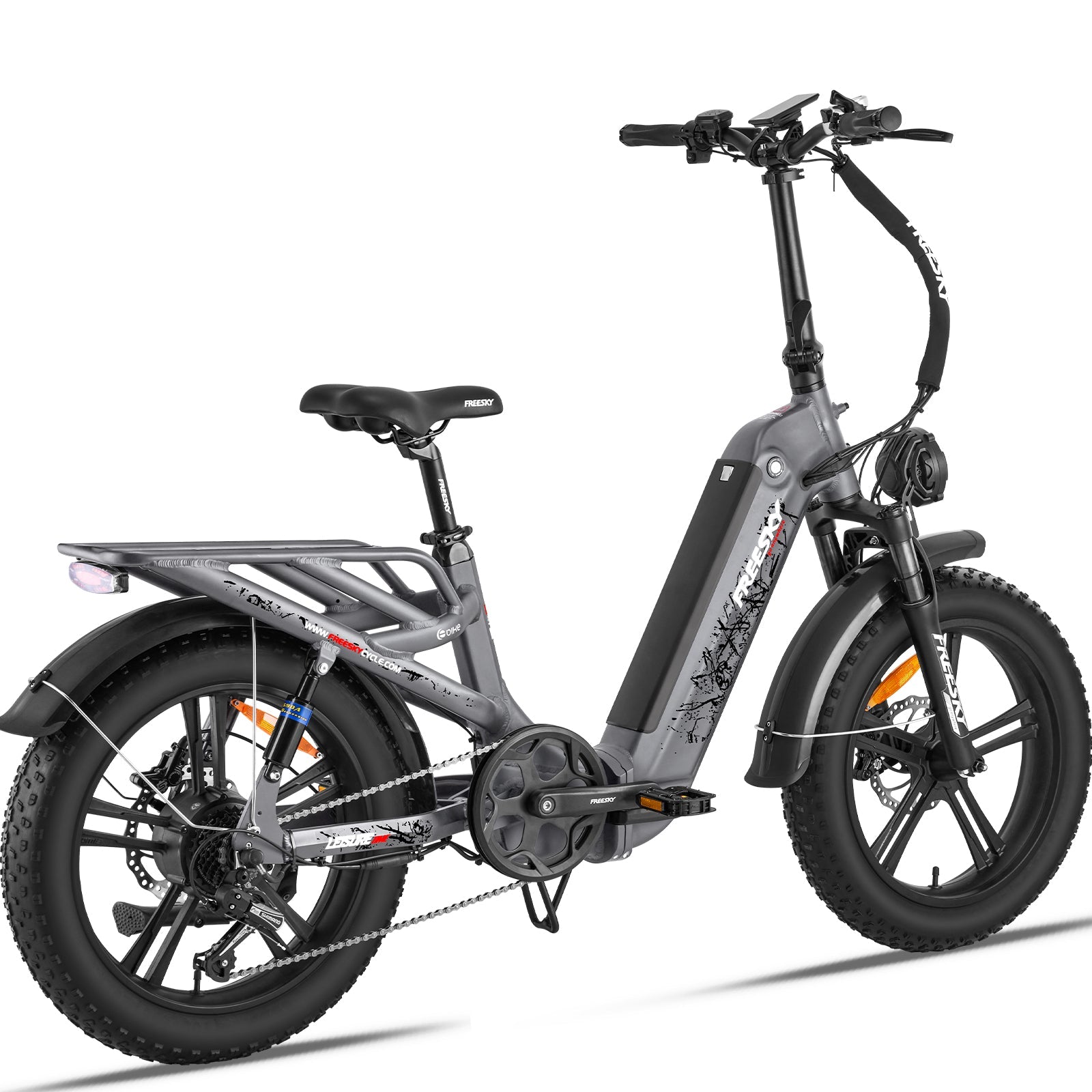 Freesky Boulevard F-2880 Grey Back View