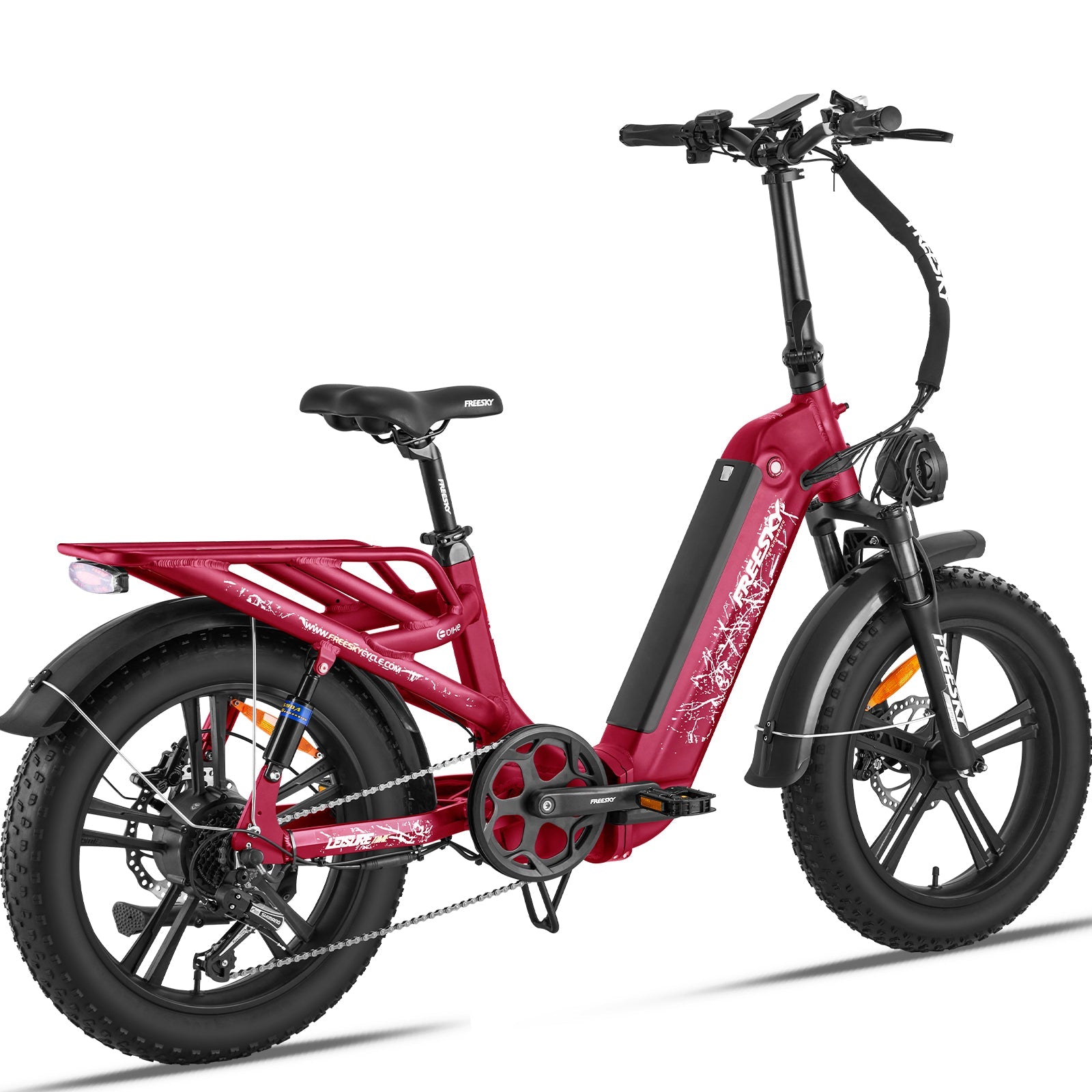 Freesky Boulevard F-2880 Red Back View