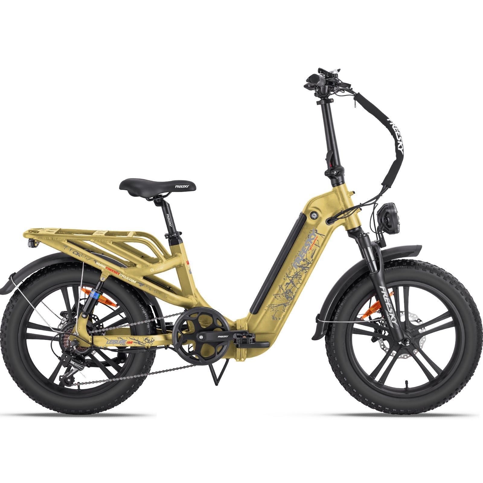 Freesky Boulevard F-2880 Yellow Side View