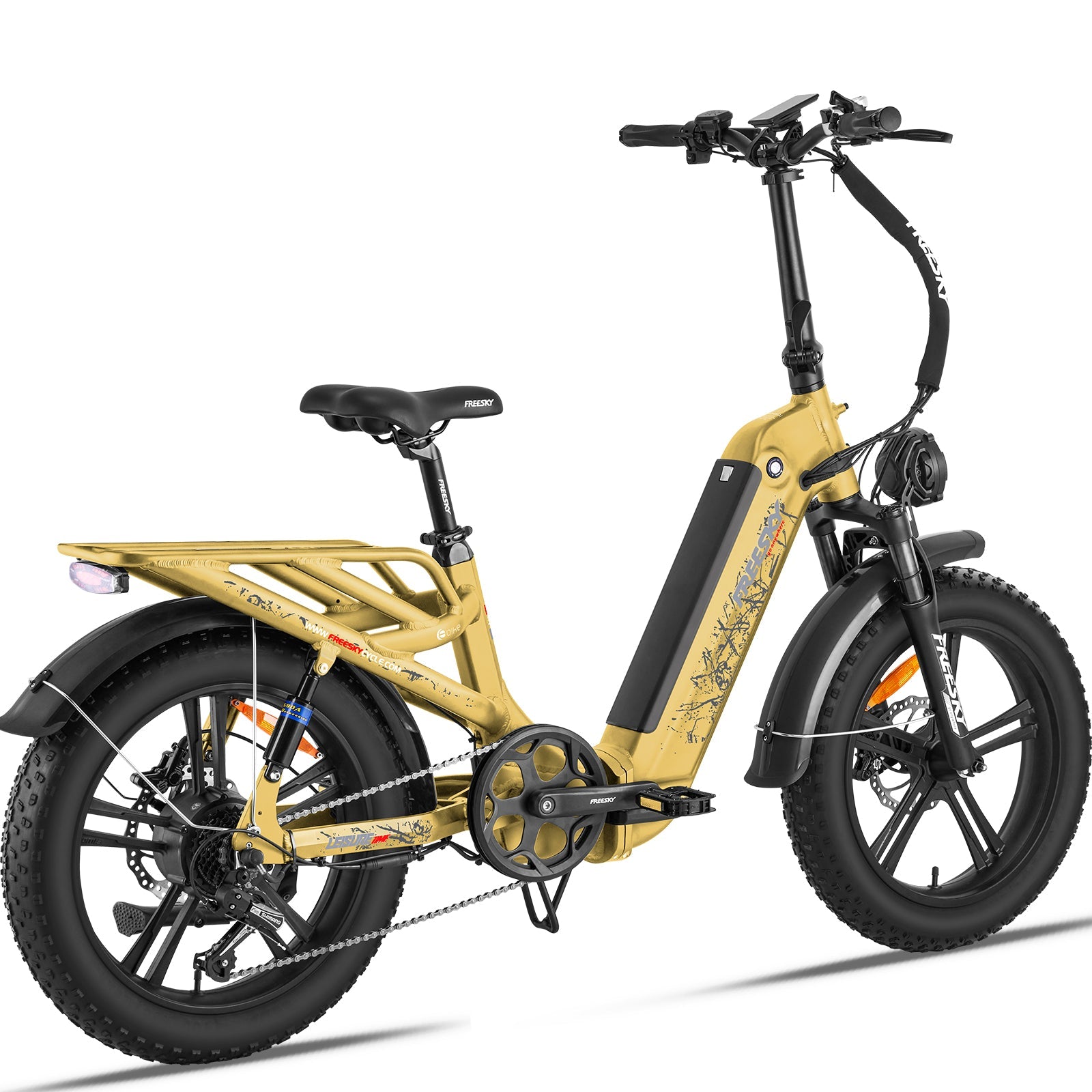Freesky Boulevard F-2880 Yellow Back View