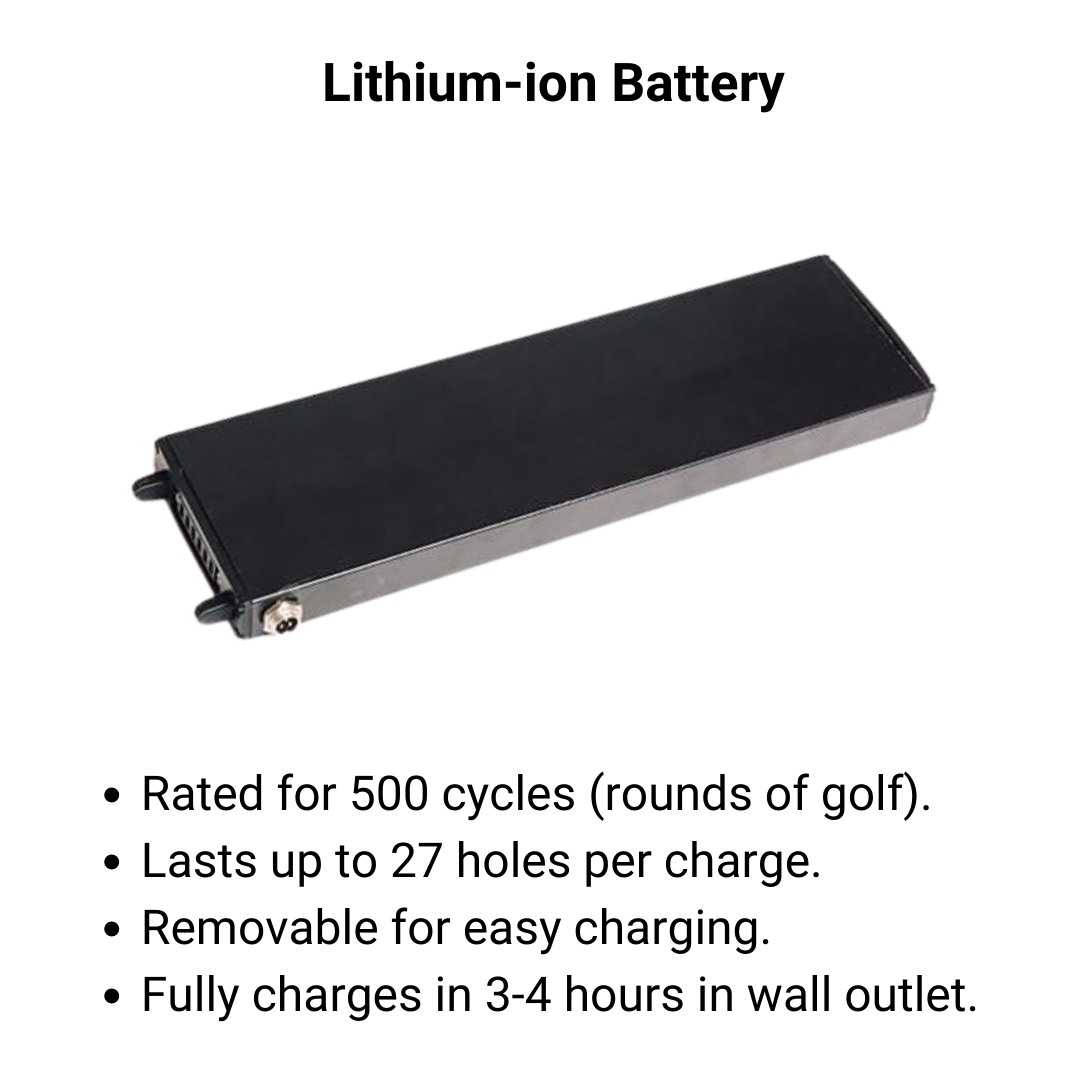 Alphard Golf Club Booster V2 lithium ion battery