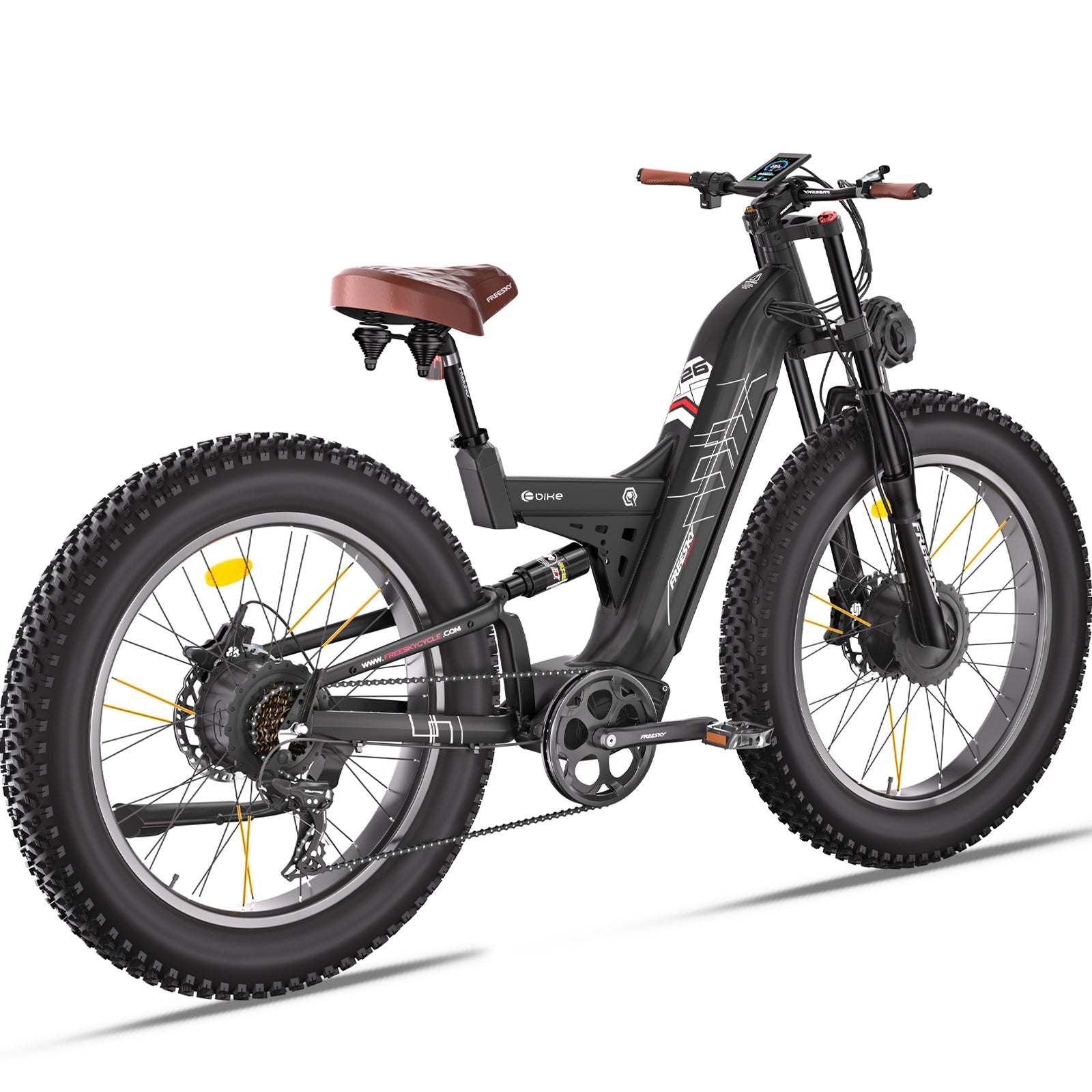 Freesky Warrior Pro Black Back View