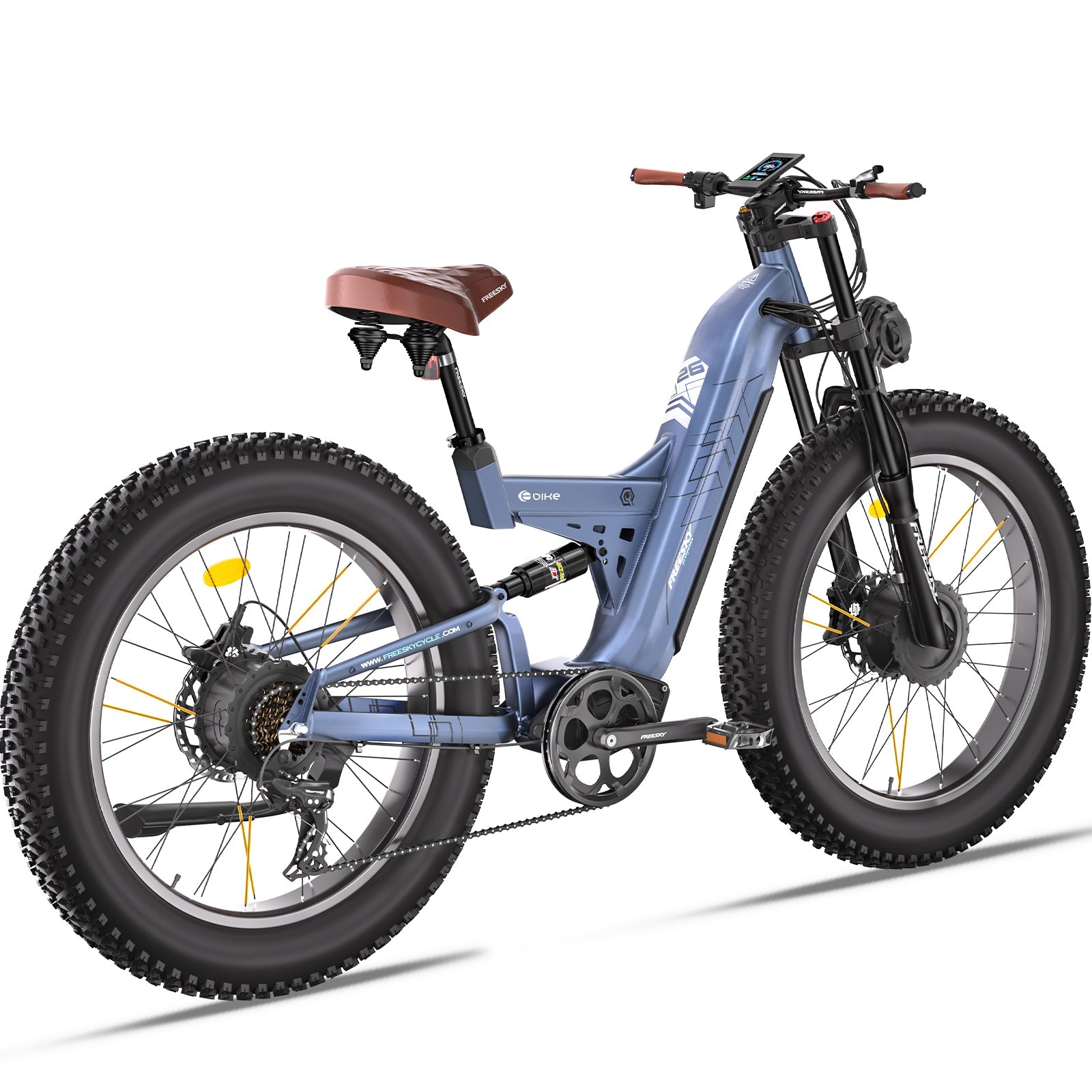 Freesky Warrior Pro Blue Back View