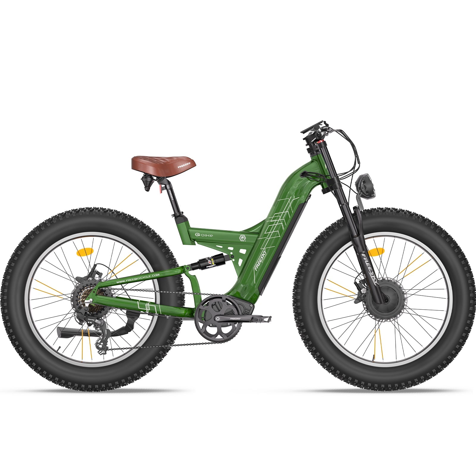 Freesky Warrior Pro Green Side View