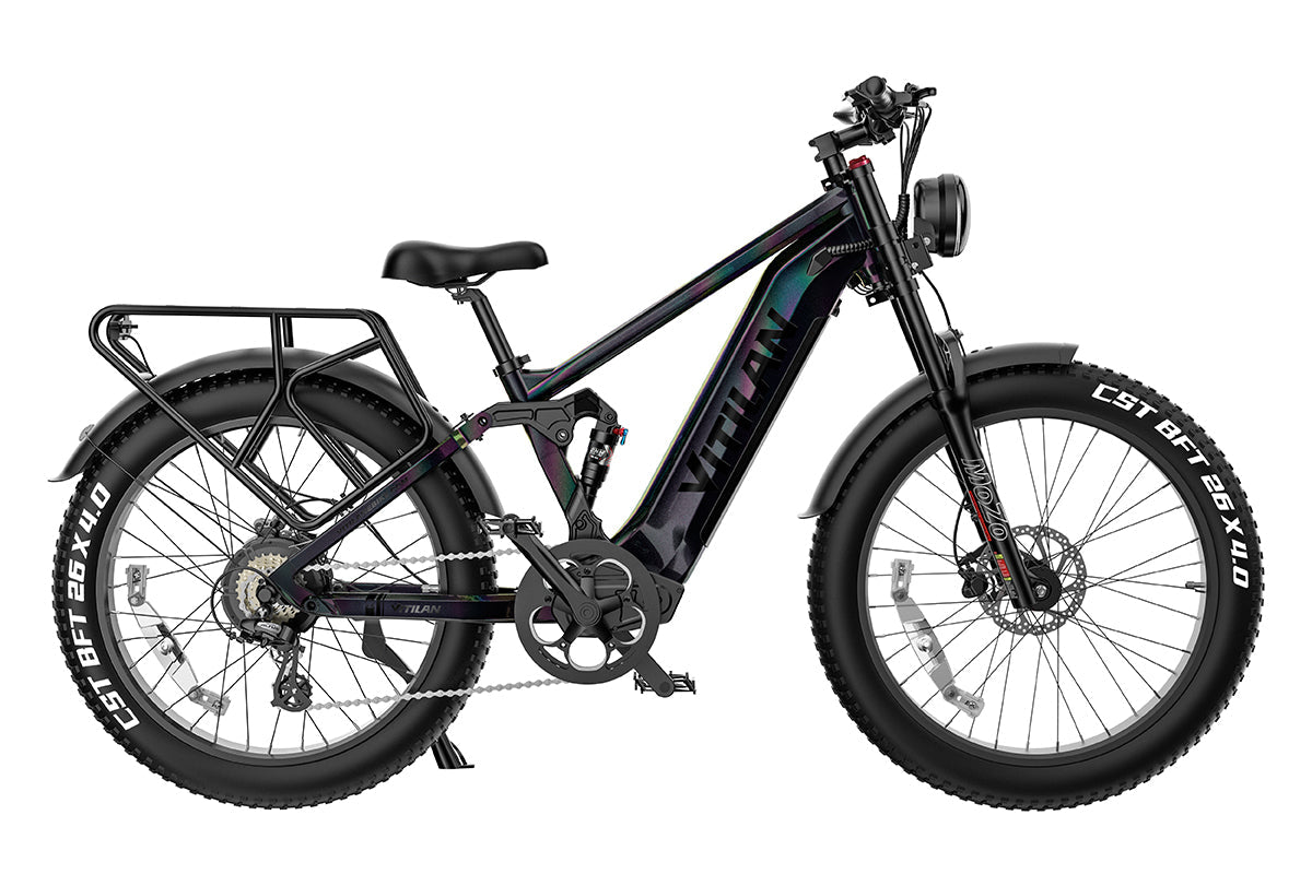 Vitilan T7 Pro Full Suspension Mountain E-bike