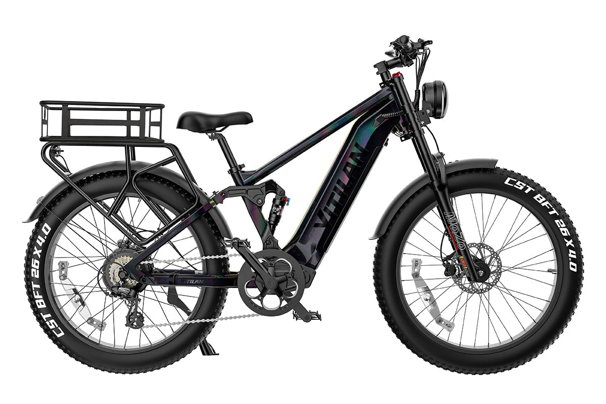 Vitilan T7 Pro Full Suspension Mountain E-bike
