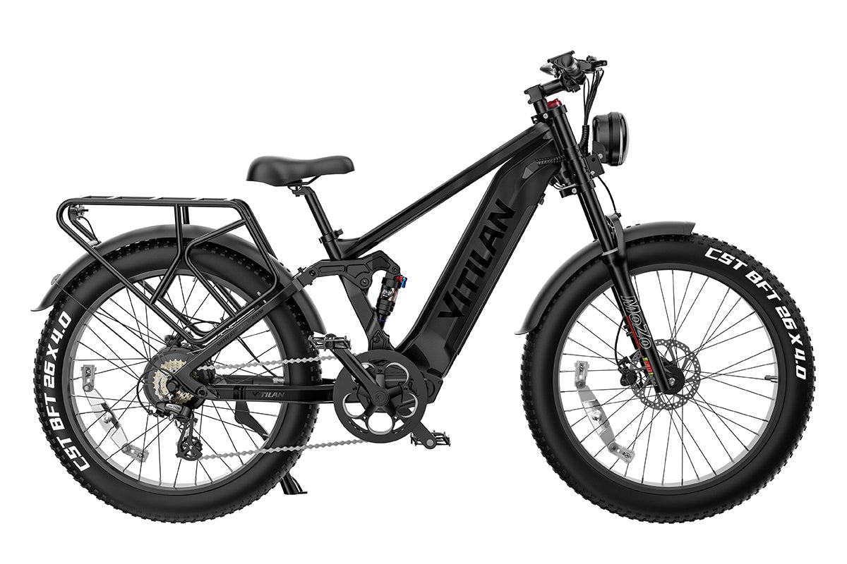 Vitilan T7 Pro Full Suspension Mountain E-bike