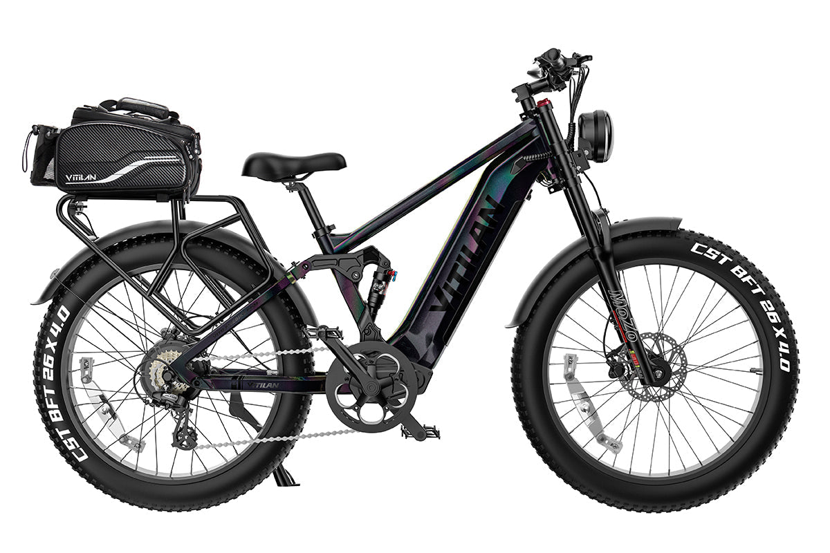 Vitilan T7 Pro Full Suspension Mountain E-bike