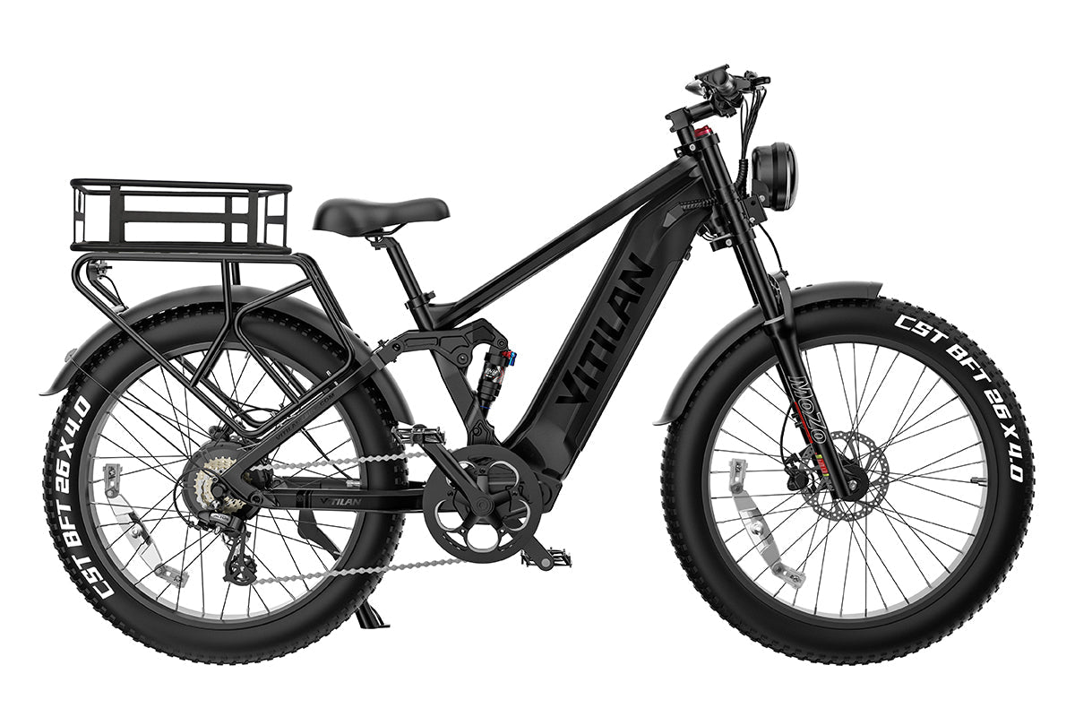 Vitilan T7 Pro Full Suspension Mountain E-bike