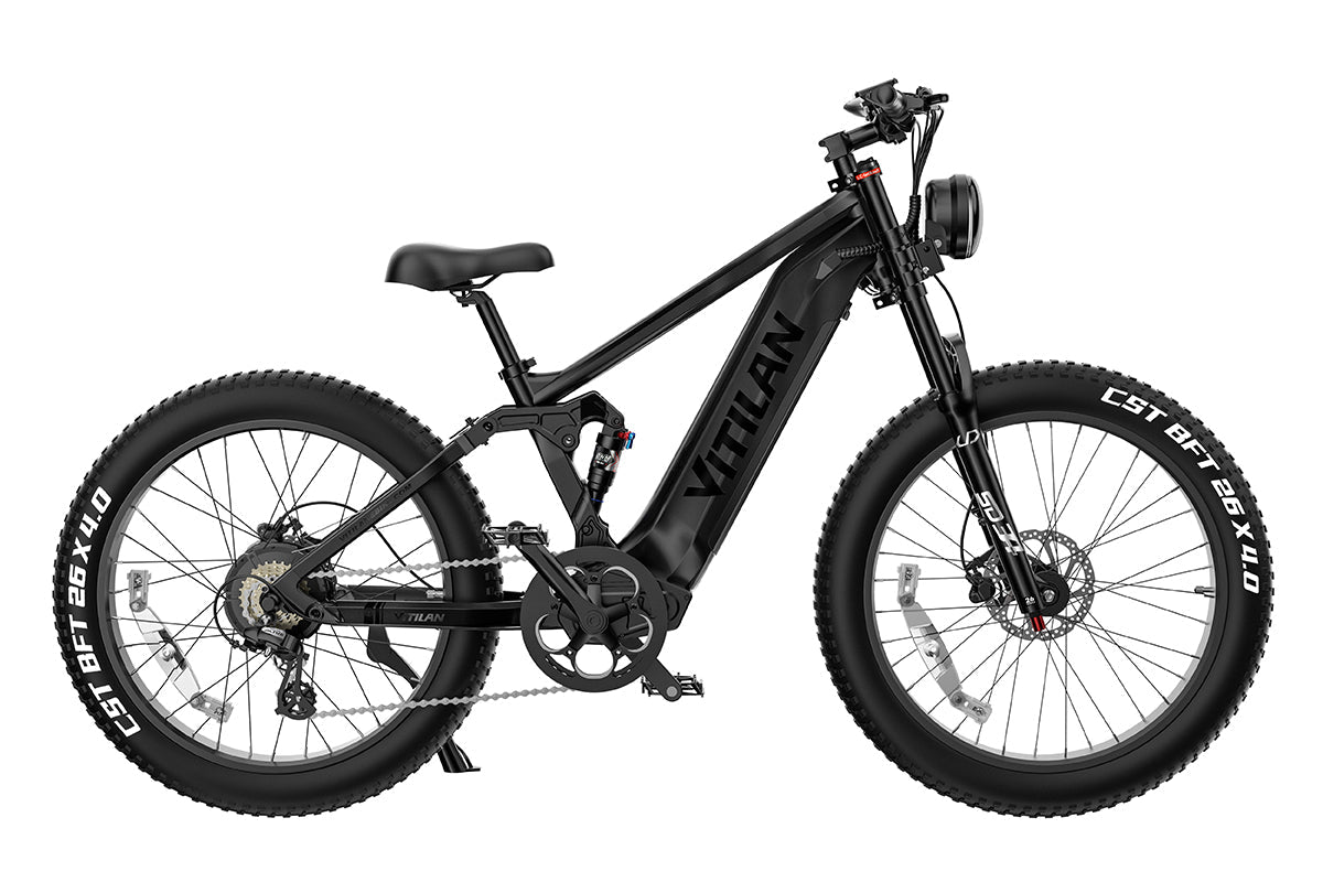 Vitilan T7 Pro Full Suspension Mountain E-bike