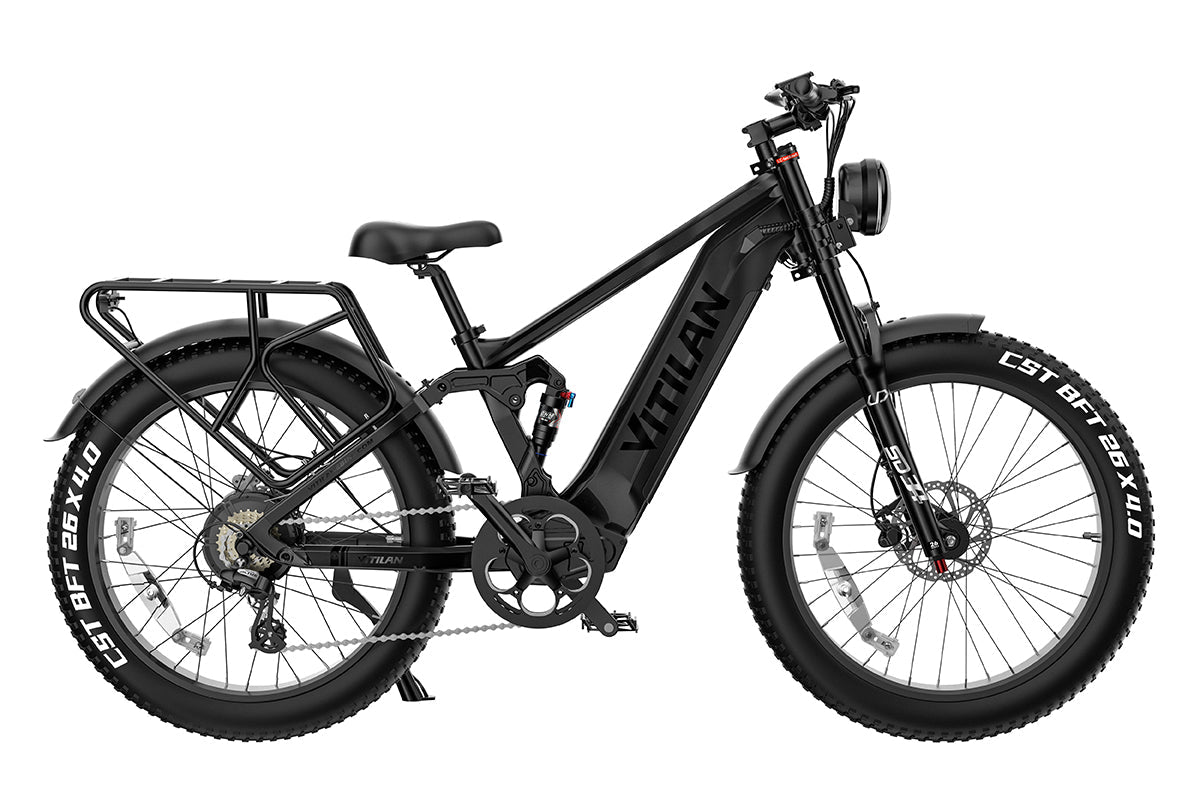 Vitilan T7 Pro Full Suspension Mountain E-bike