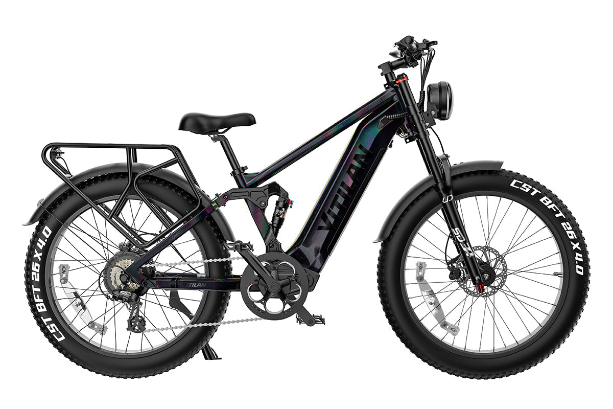 Vitilan T7 Pro Full Suspension Mountain E-bike