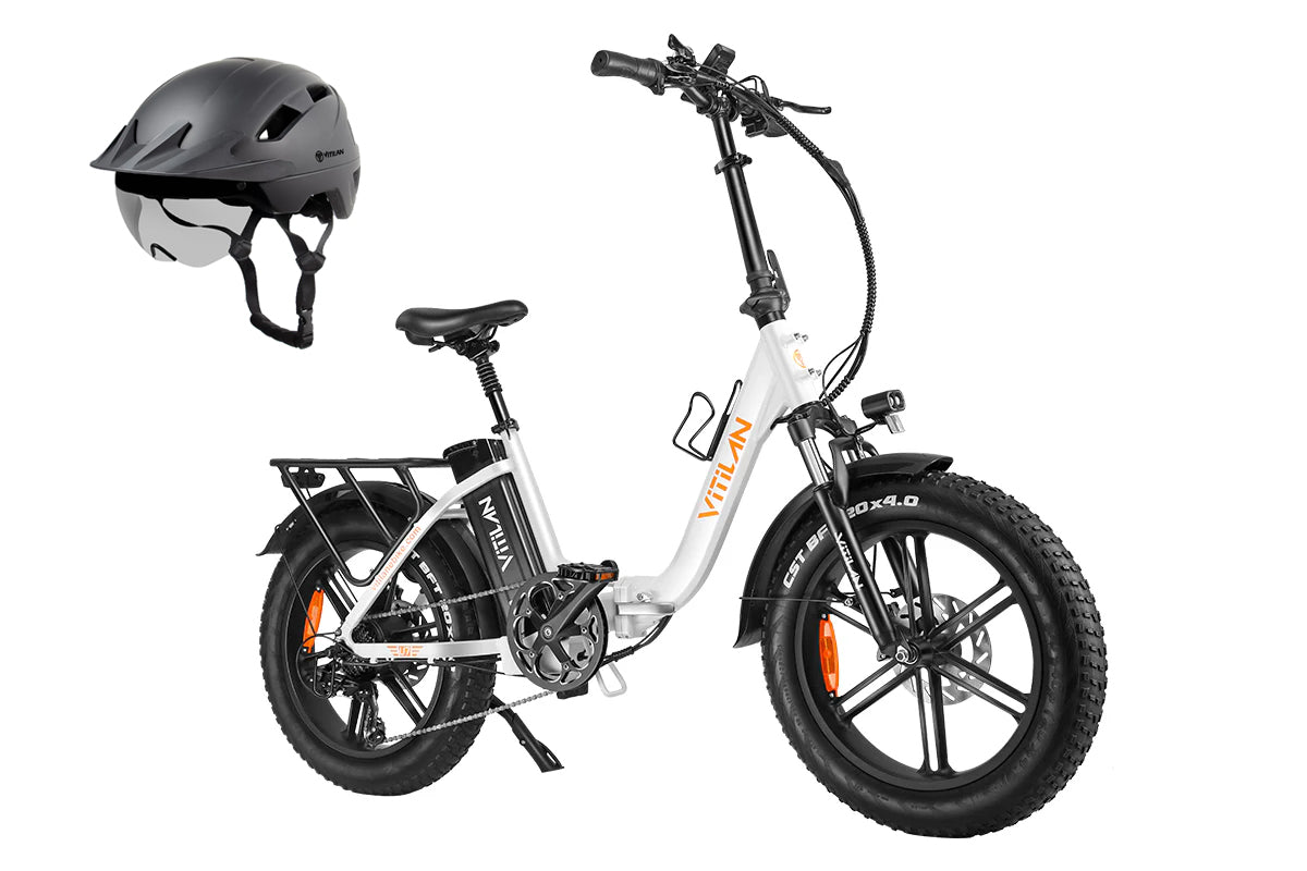 Vitilan U7 white with helmet