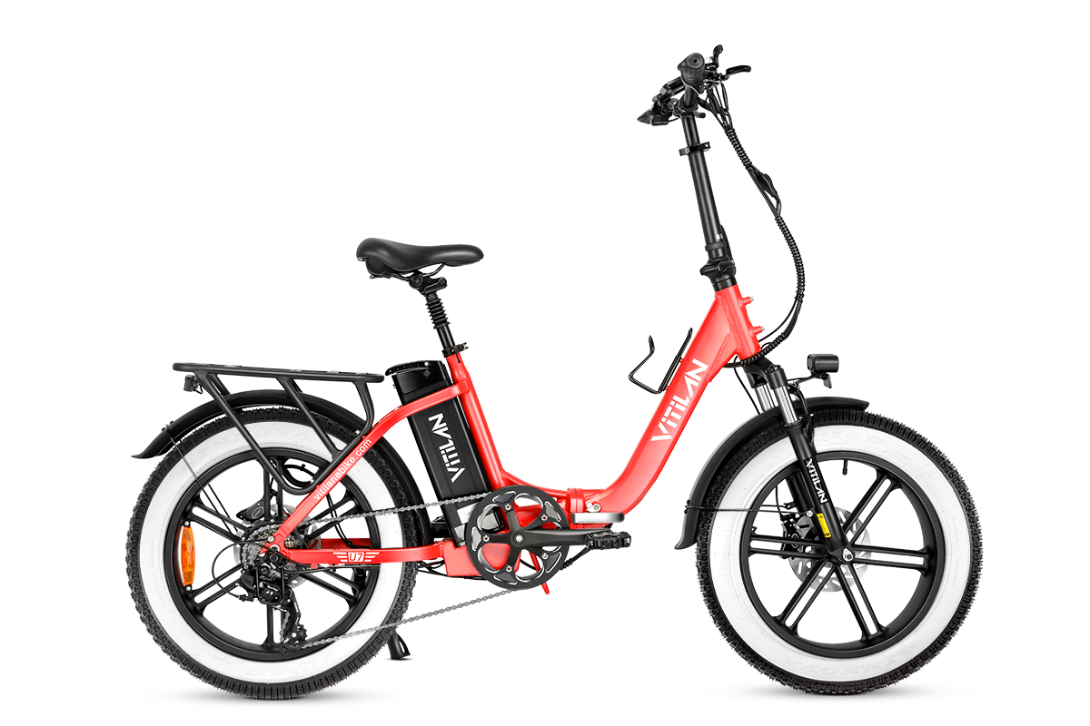 Vitilan U7 red with different wheels