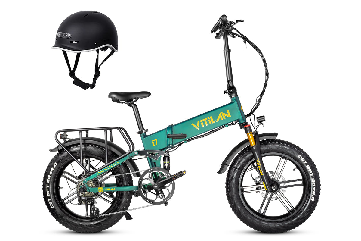 Vitilan I7 army green with helmet