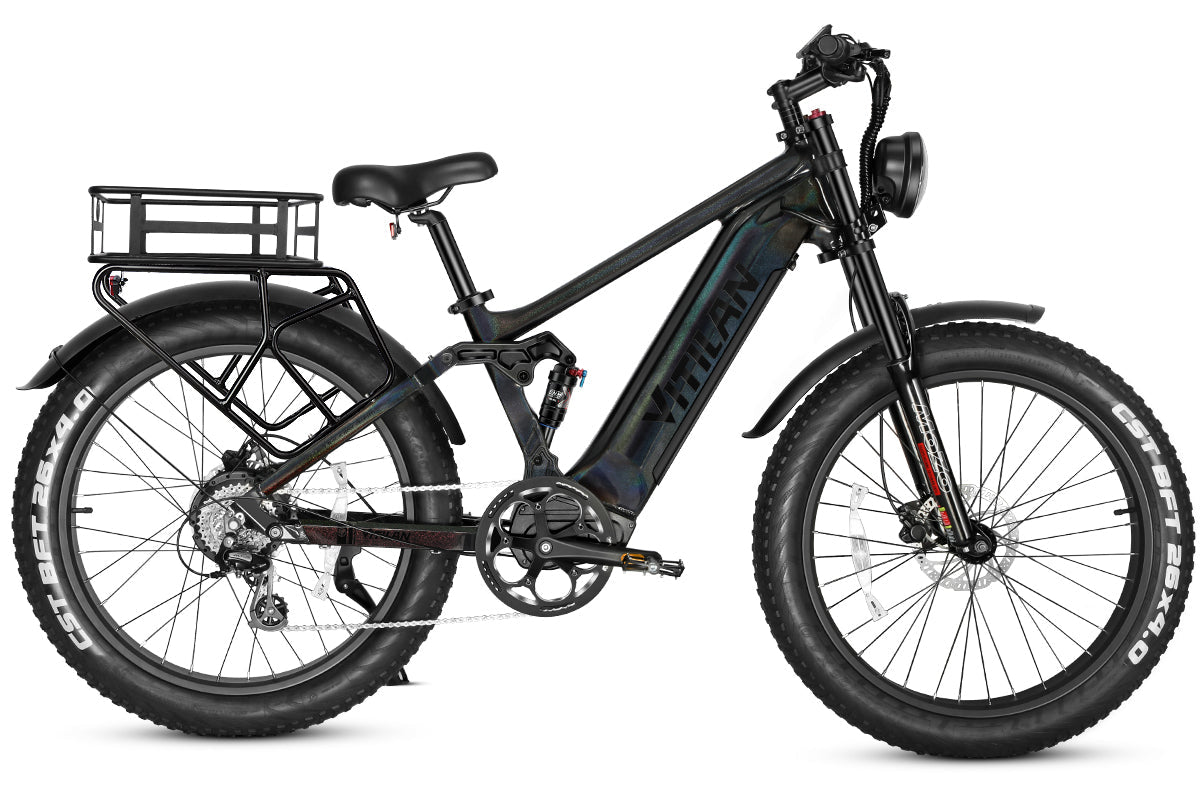 Vitilan T7 Pro Full Suspension Mountain E-bike