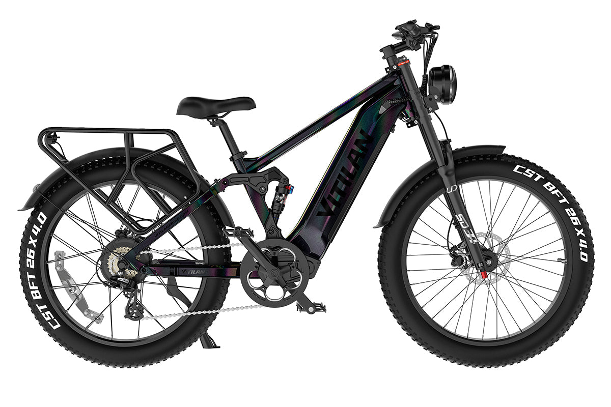 Vitilan T7 Pro Full Suspension Mountain E-bike
