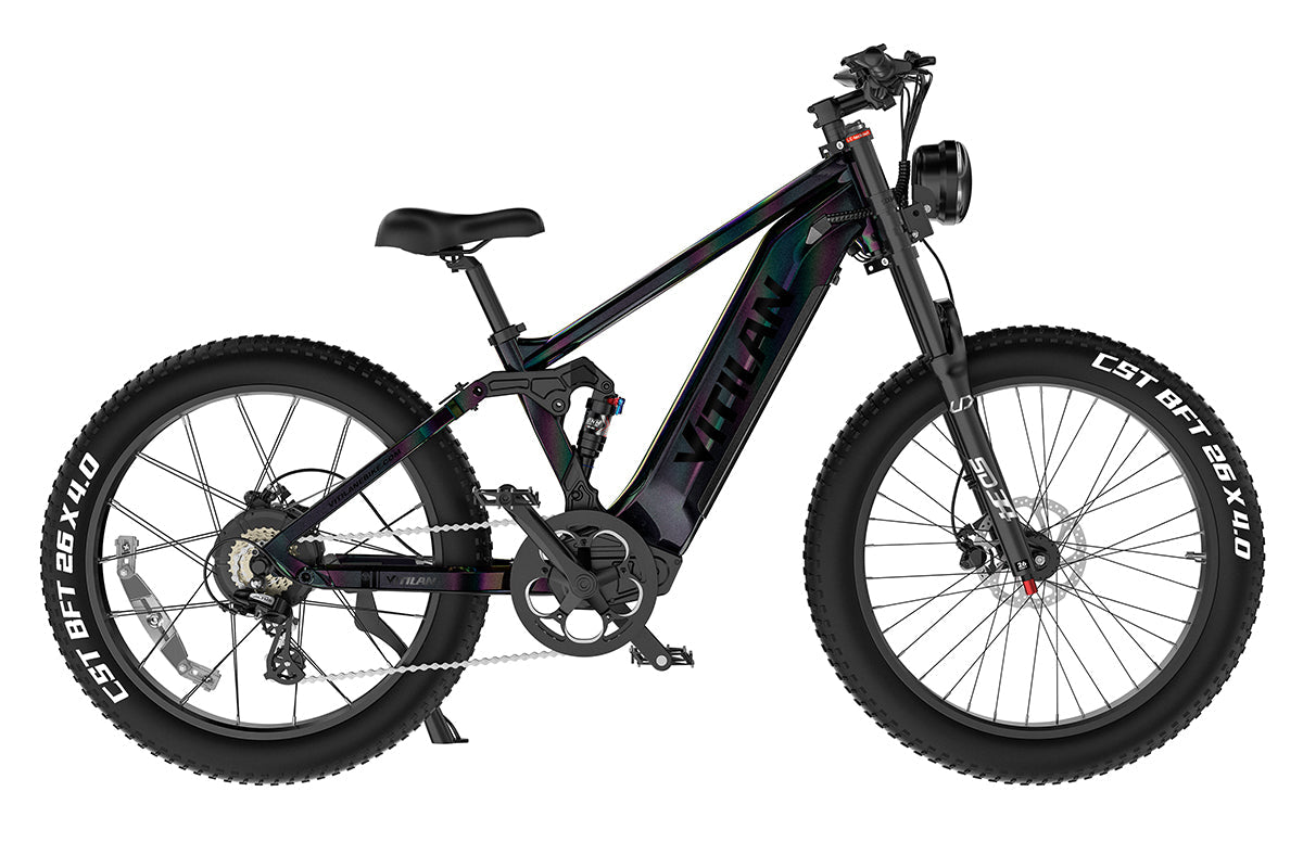 Vitilan T7 Pro Full Suspension Mountain E-bike