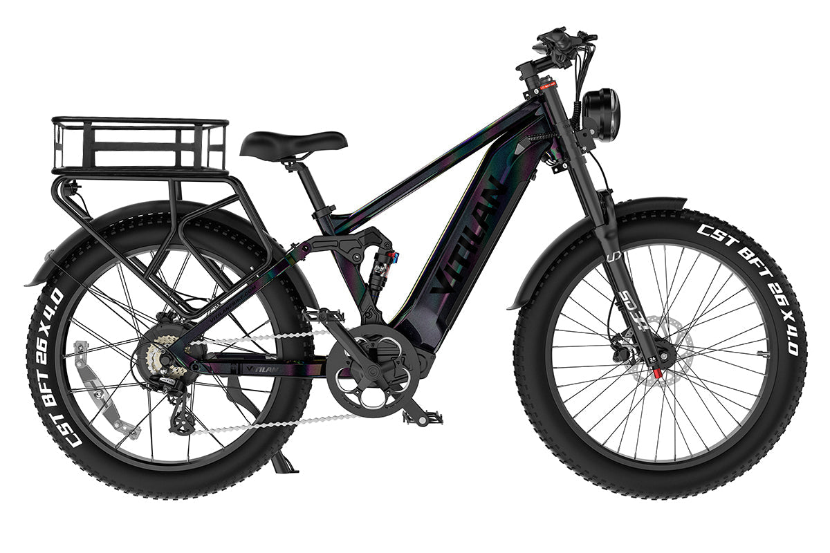 Vitilan T7 Pro Full Suspension Mountain E-bike
