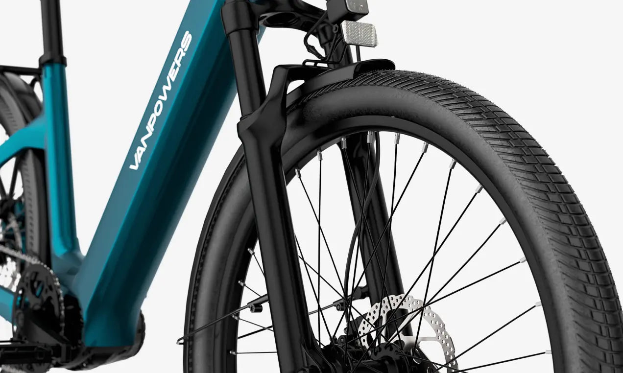 Vanpowers UrbanGlide Ultra Electric Bike Wheel and Chain
